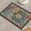 Moroccan Mosaic Dish Drying Mat, Absorbent & Non-Slip