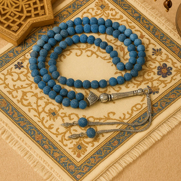 Agate Tasbih Prayer Beads with Tassel