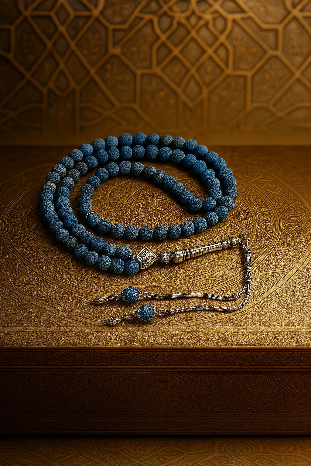 Agate Tasbih Prayer Beads with Tassel