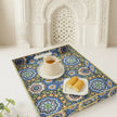 Moroccan Mosaic Plastic Serving Tray