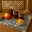 Moroccan Rectangular Plastic Serving Tray