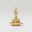 Holy Flame Gold Metal Incense Burner