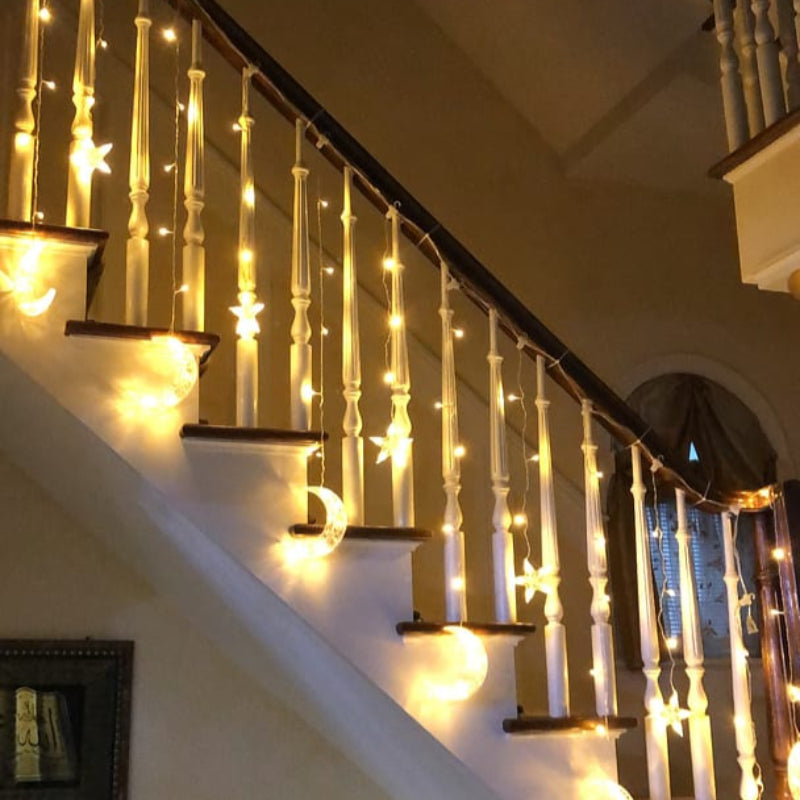 MOON & STAR STRING LIGHTS