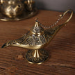 Aladdin’s Genie Lamp – Antique Brass Decor