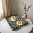Moroccan Mosaic Plastic Serving Tray