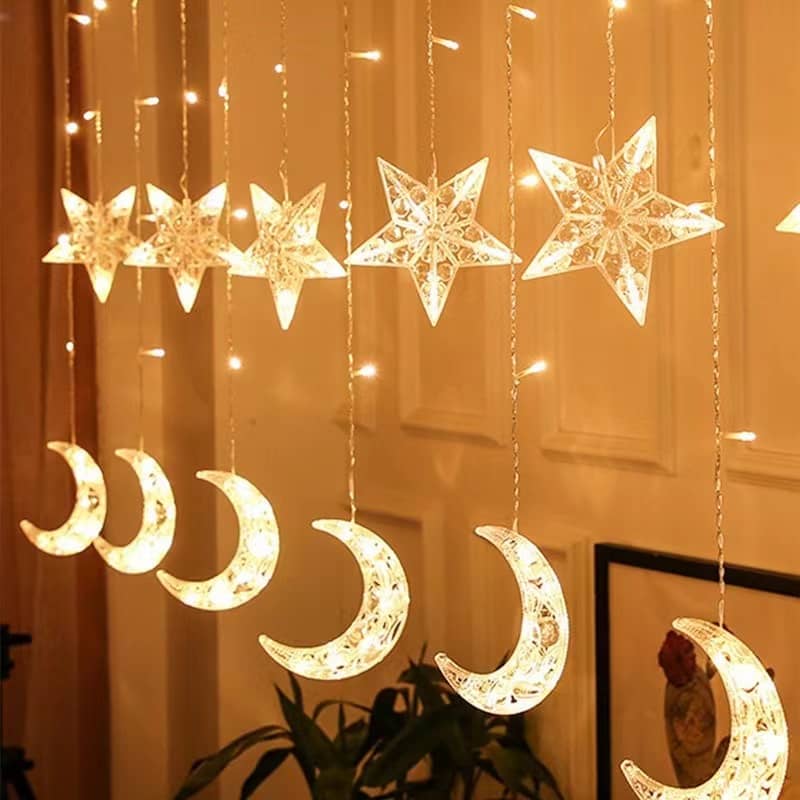 MOON & STAR STRING LIGHTS