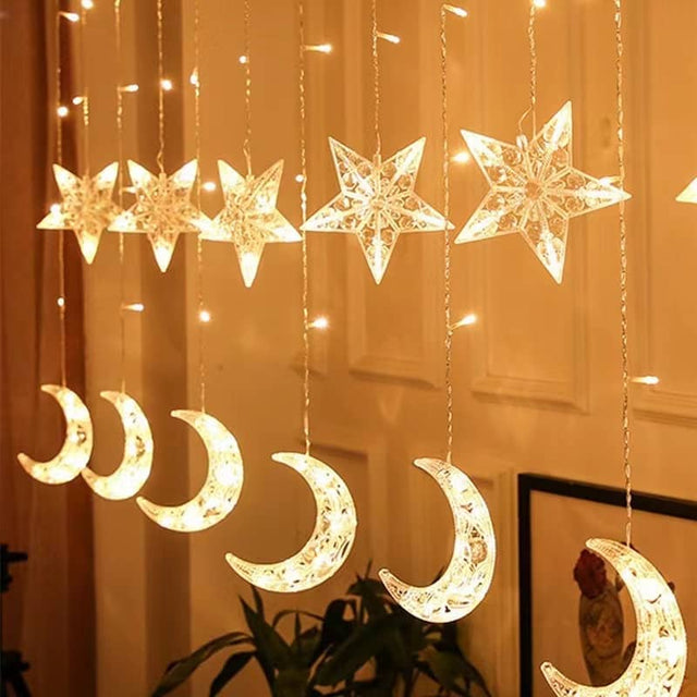 MOON & STAR STRING LIGHTS