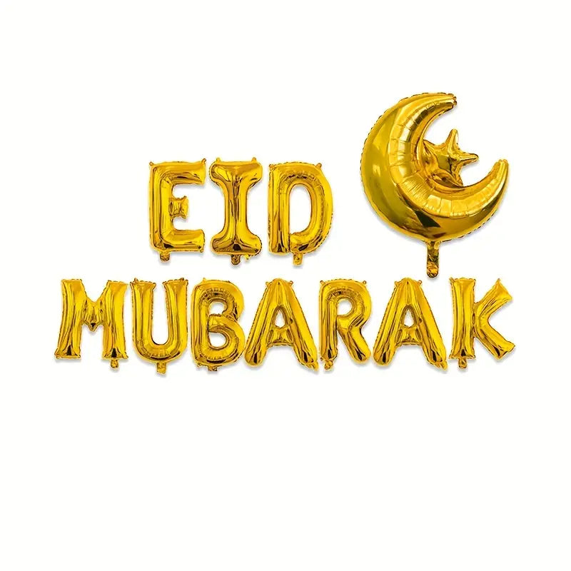 Set Of EID MUBARAK Ballon Banner